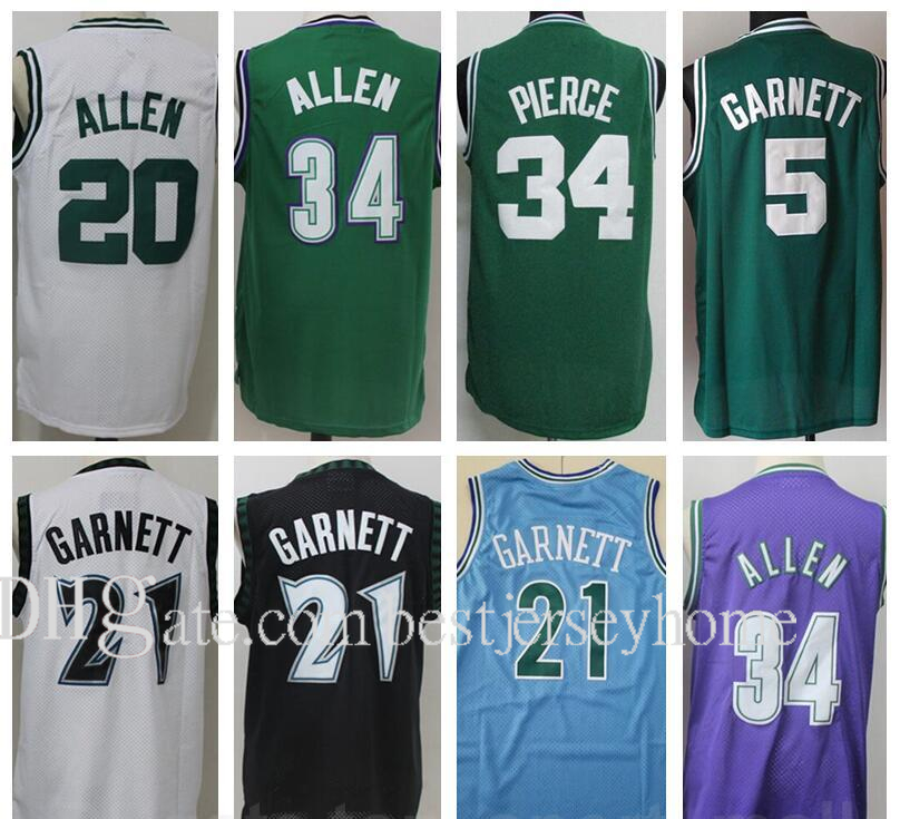 Vintage Basketball #34 Jesus Shuttlesworth Ray Allen Jersey Retror 20 Kevin Garnett 5 21 Paul Pierce Stitched Color Green White Black Blue
Vintage Basketball #34 Jesus Shuttlesworth Ray Allen Jersey Retror 20 Kevin Garnett 5 21 Paul Pierce Stitched Color Green White Black Blue
