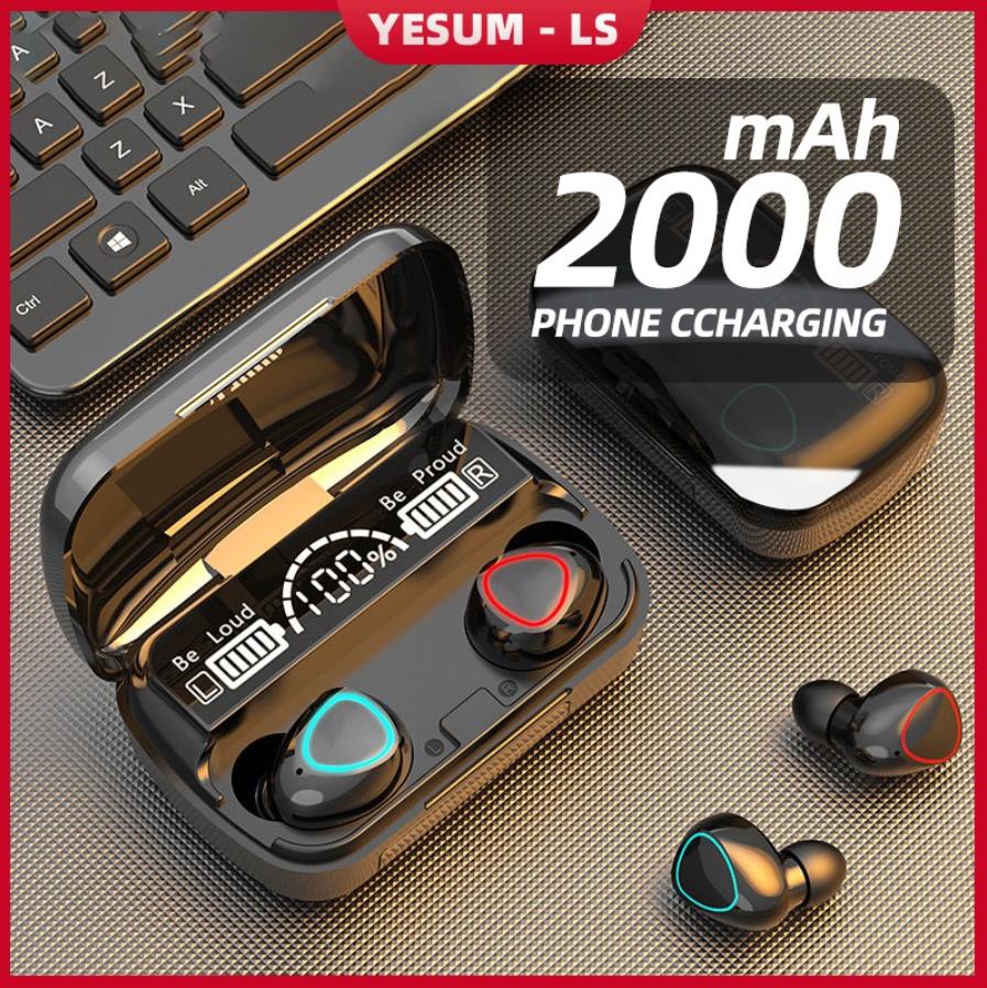 2000Mah TWS Earphones Bluetooth Wireless Headphone HD LED Display Waterproof Earbuds Headsets with Dual Microphone Bass Stereo Gaming
2000Mah TWS Earphones Bluetooth Wireless Headphone HD LED Display Waterproof Earbuds Headsets with Dual Microphone Bass Stereo Gaming