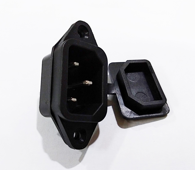 10A 250V Power Plug Adapter, IEC 320 C14 3Pin Male AC Socket with Rubber Waterproof Cover/30PCS
10A 250V Power Plug Adapter, IEC 320 C14 3Pin Male AC Socket with Rubber Waterproof Cover/30PCS