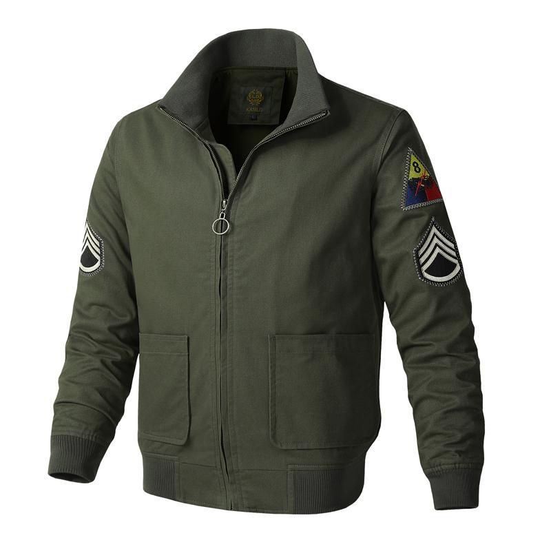 Men's Jackets Thoshine Brand Spring Autumn 100% Cotton Men Pilot Bomber Cargo Male Fashion Outerwear Jacket Patch Epaulet Casual Tops, Black
Men's Jackets Thoshine Brand Spring Autumn 100% Cotton Men Pilot Bomber Cargo Male Fashion Outerwear Jacket Patch Epaulet Casual Tops, Black