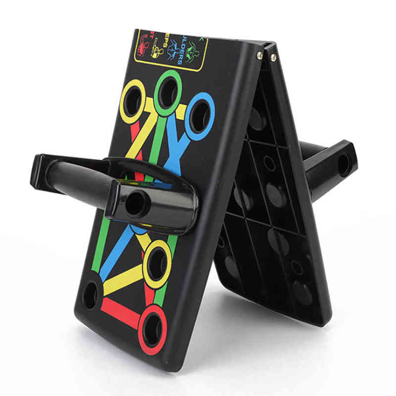 14 in 1 Push-Up Rack Board Training Sport Workout Fitness Gym Equipment Push Up Stand for ABS Abdominal Muscle Building Exercise 220115