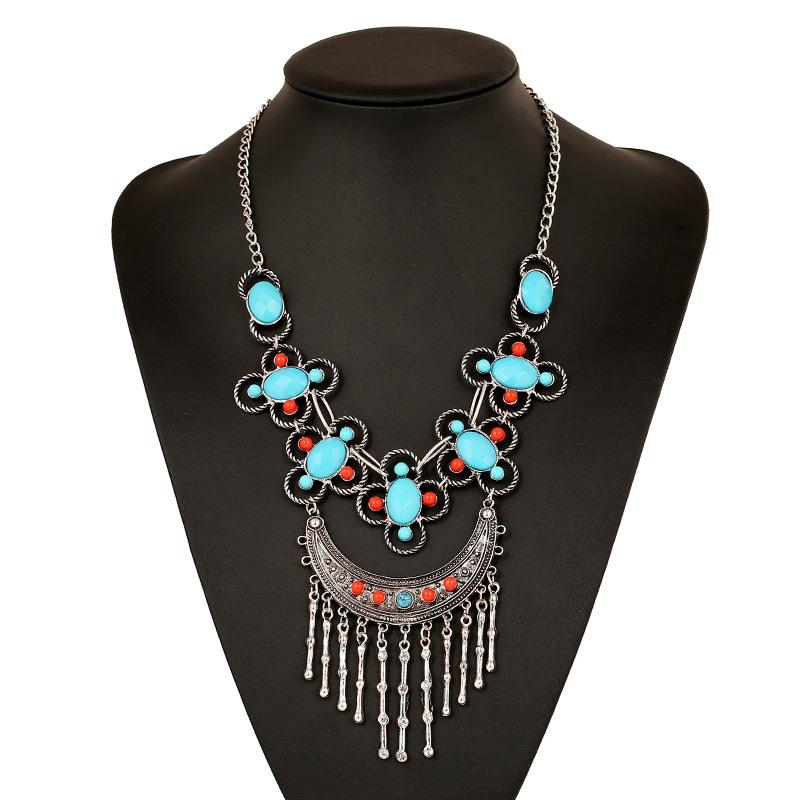 Fashion Jewelry Necklace Choker Colar Leaf Bohemian Tassel Power Flower Ethnic Maxi Statement For Women Chokers
Fashion Jewelry Necklace Choker Colar Leaf Bohemian Tassel Power Flower Ethnic Maxi Statement For Women Chokers