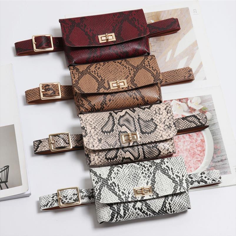 fanny pack fashion serpentine waist bag women leather vintage belt bags phone pocket b19
fanny pack fashion serpentine waist bag women leather vintage belt bags phone pocket b19