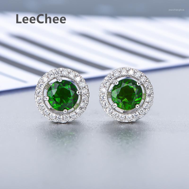 Stud 5MM Chrome Diopside Earring Natural Green Gemstones Fine Jewelry For Women Anniversary Party Gift Real 925 Sterling Silver, Golden;silver
Stud 5MM Chrome Diopside Earring Natural Green Gemstones Fine Jewelry For Women Anniversary Party Gift Real 925 Sterling Silver, Golden;silver