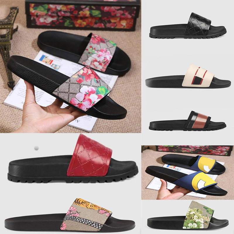 Designer Rubber slide sandal Floral brocade men slipper Gear bottoms Flip Flops women striped Beach causal slipper with Box US5-11
Designer Rubber slide sandal Floral brocade men slipper Gear bottoms Flip Flops women striped Beach causal slipper with Box US5-11