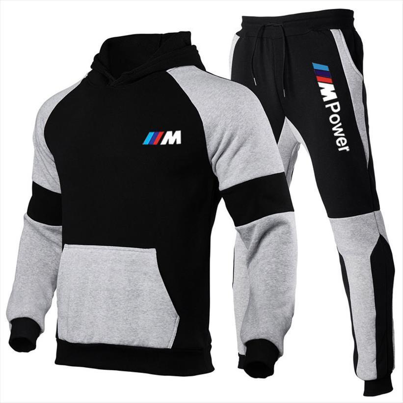 2 pieces of bmw sportswear mens tracksuit wwith hood standard pants hooded sweatshirt casual wear s 3xl, Gray
2 pieces of bmw sportswear mens tracksuit wwith hood standard pants hooded sweatshirt casual wear s 3xl, Gray