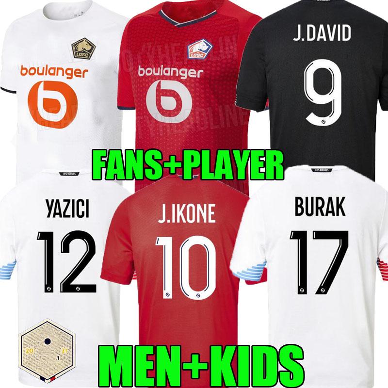 2021 2022 LOSC Lille soccer jerseys DAVID FONTE BURAK BAMBA YAZICI football shirts 21 22 JIKONE R.SANCHES T.WEAH .ARAUJO maillots Adult Kid, Black;yellow
2021 2022 LOSC Lille soccer jerseys DAVID FONTE BURAK BAMBA YAZICI football shirts 21 22 JIKONE R.SANCHES T.WEAH .ARAUJO maillots Adult Kid, Black;yellow