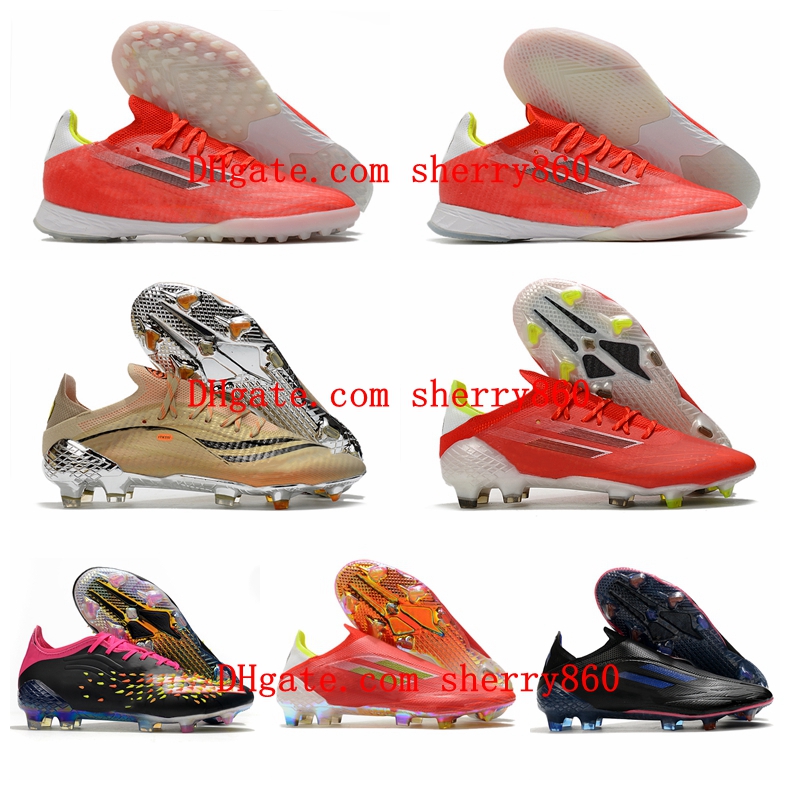 Mens High Tops Soccer Shoes X SPEEDFLOW+ FG Cleats SPEEDFLOW.1 IC TF Firm Ground Trainers Red Blue Football Boots
Mens High Tops Soccer Shoes X SPEEDFLOW+ FG Cleats SPEEDFLOW.1 IC TF Firm Ground Trainers Red Blue Football Boots