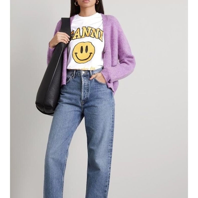 Women Short Sleeve T Shirt Lady Smiley Cherry Blossom Four-leaf Clover Letter Printed Tee Female Casual O Neck Tops New 210401
Women Short Sleeve T Shirt Lady Smiley Cherry Blossom Four-leaf Clover Letter Printed Tee Female Casual O Neck Tops New 210401