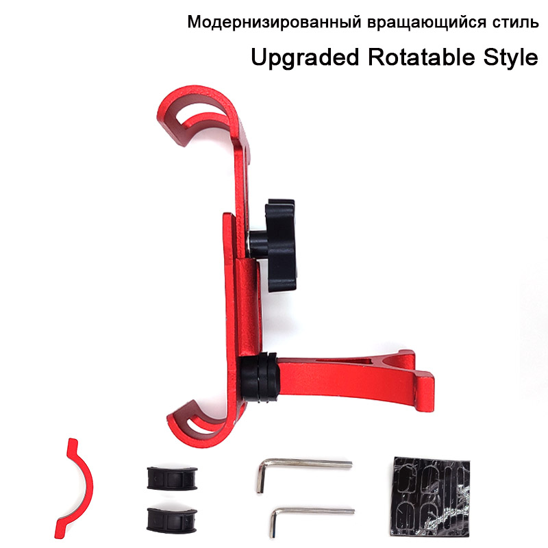 Metal Motorcycle Bike Phone Holder Aluminum Alloy Antislip Bracket GPS Clip Universal Bicycle Phone Stand for all Smartphones31837
