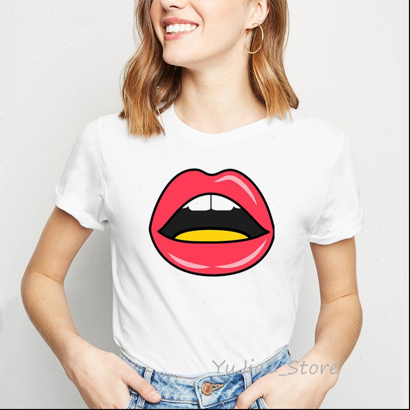 cartoon red lips graphic women printed femme summer female white t shirt tees 90s girls short
cartoon red lips graphic women printed femme summer female white t shirt tees 90s girls short