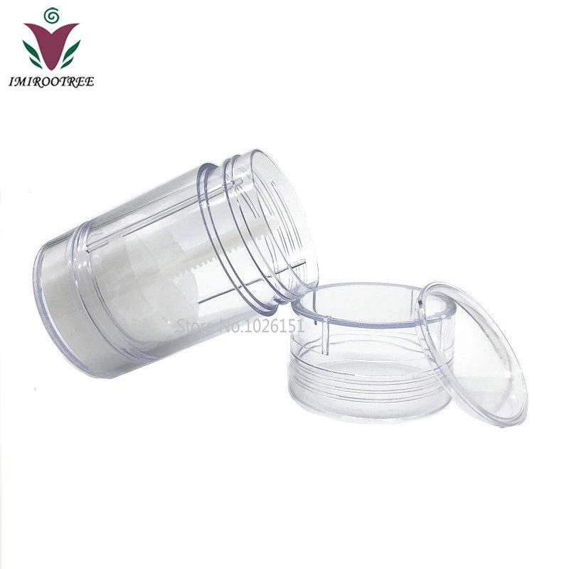 100pcs 30g 30ml 1oz Transparent Clear Empty Round Plastic Deodorant Stick Containers Lip Tubes For Lipstick Storage Bottles & Jars