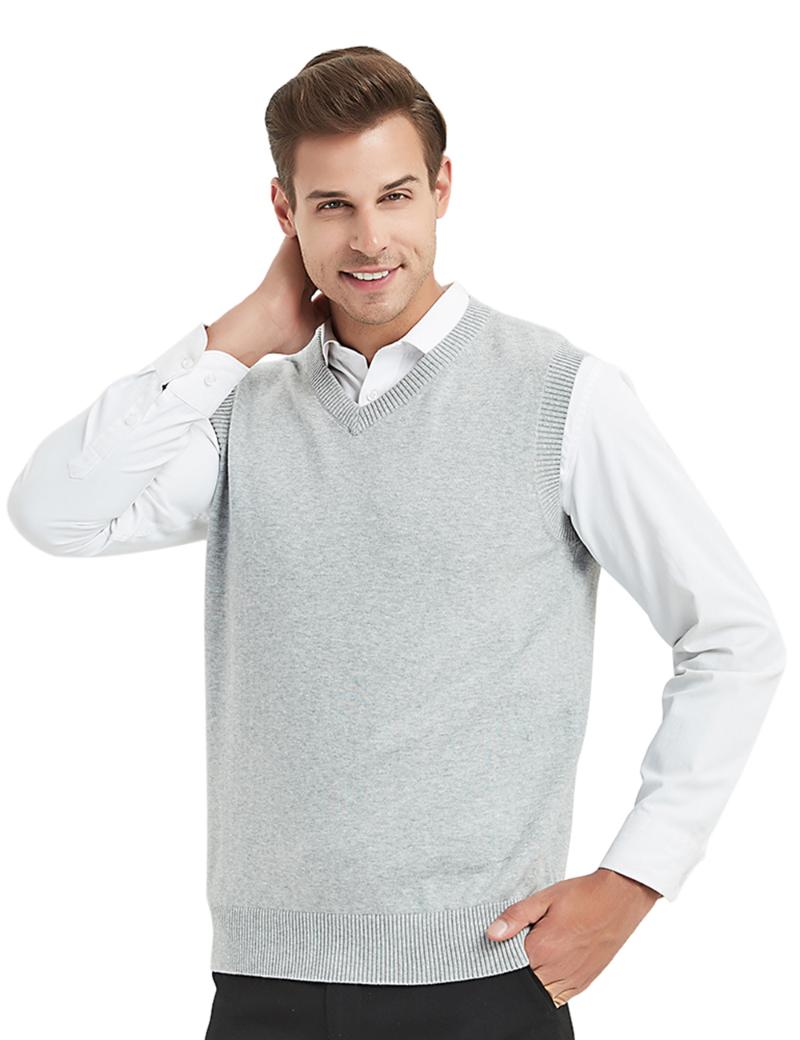 Men' Vests Sweater Vest Men Solid Color Sweaters Wool Pullover V-Neck Sleeveless Business Warm Autumn And Winter, Black
Men' Vests Sweater Vest Men Solid Color Sweaters Wool Pullover V-Neck Sleeveless Business Warm Autumn And Winter, Black
