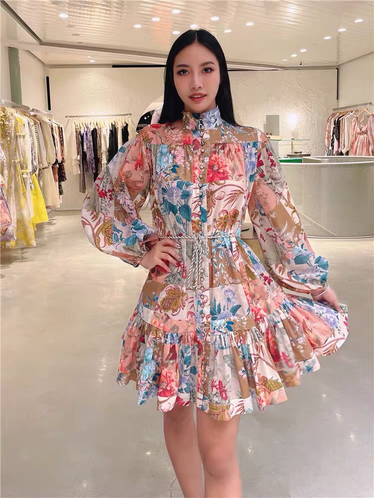 21 new 2021 summer spring summer vacation series retro color patchwork long sleeve button dress women, Black;gray
21 new 2021 summer spring summer vacation series retro color patchwork long sleeve button dress women, Black;gray