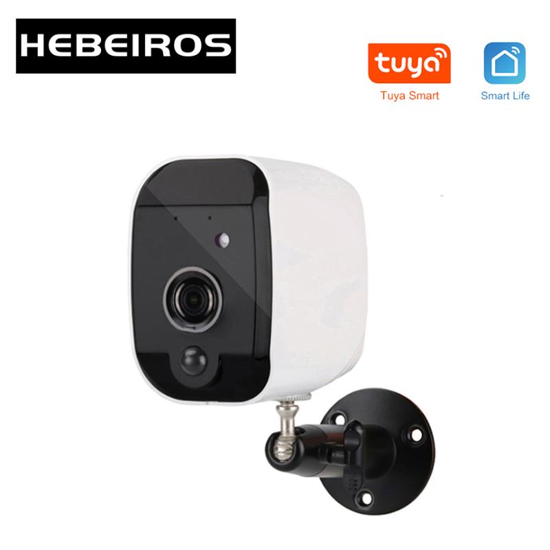 Cameras Hebeiros Tuya Wifi Camera 1080P Mini Battery IP PIR Audio Outdoor Waterproof Security Wireless CCTV Smart Life APP
Cameras Hebeiros Tuya Wifi Camera 1080P Mini Battery IP PIR Audio Outdoor Waterproof Security Wireless CCTV Smart Life APP