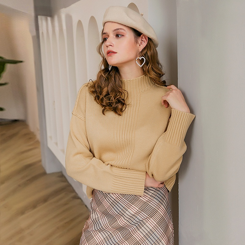 Knitted Jumper Sweater Women Autumn Winter Long Sleeve Top Turtleneck Female Sweater Ladies Bestmatch Pullover Jumpers, White;black
Knitted Jumper Sweater Women Autumn Winter Long Sleeve Top Turtleneck Female Sweater Ladies Bestmatch Pullover Jumpers, White;black
