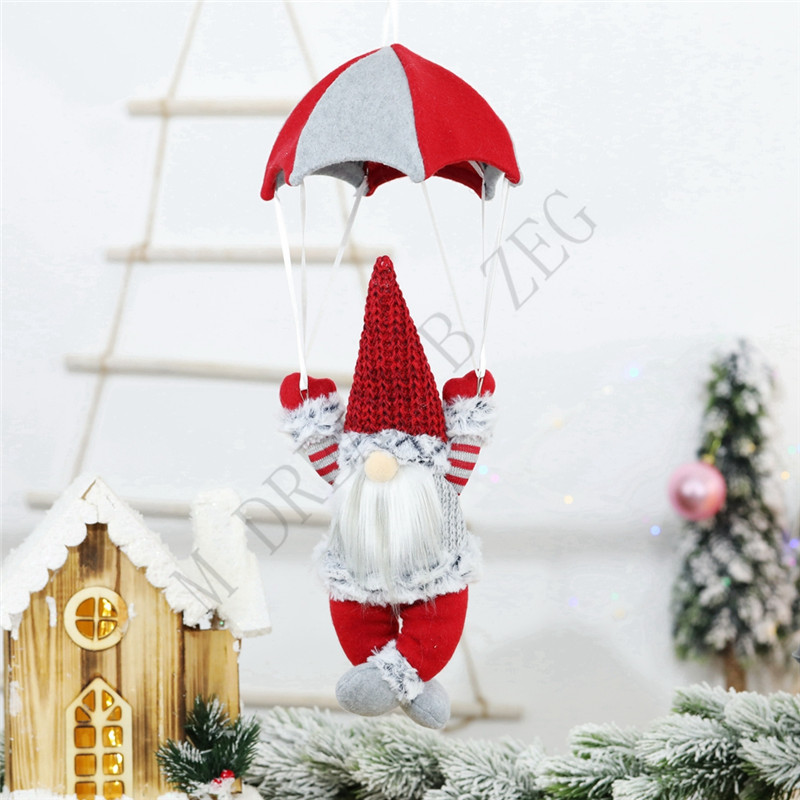 Christmas Santa Xmas Tree Hanging Ornament Doll Decoration For Home Pendant Gifts Drop Ornaments Party Supplies EEC2724 Free shipping
