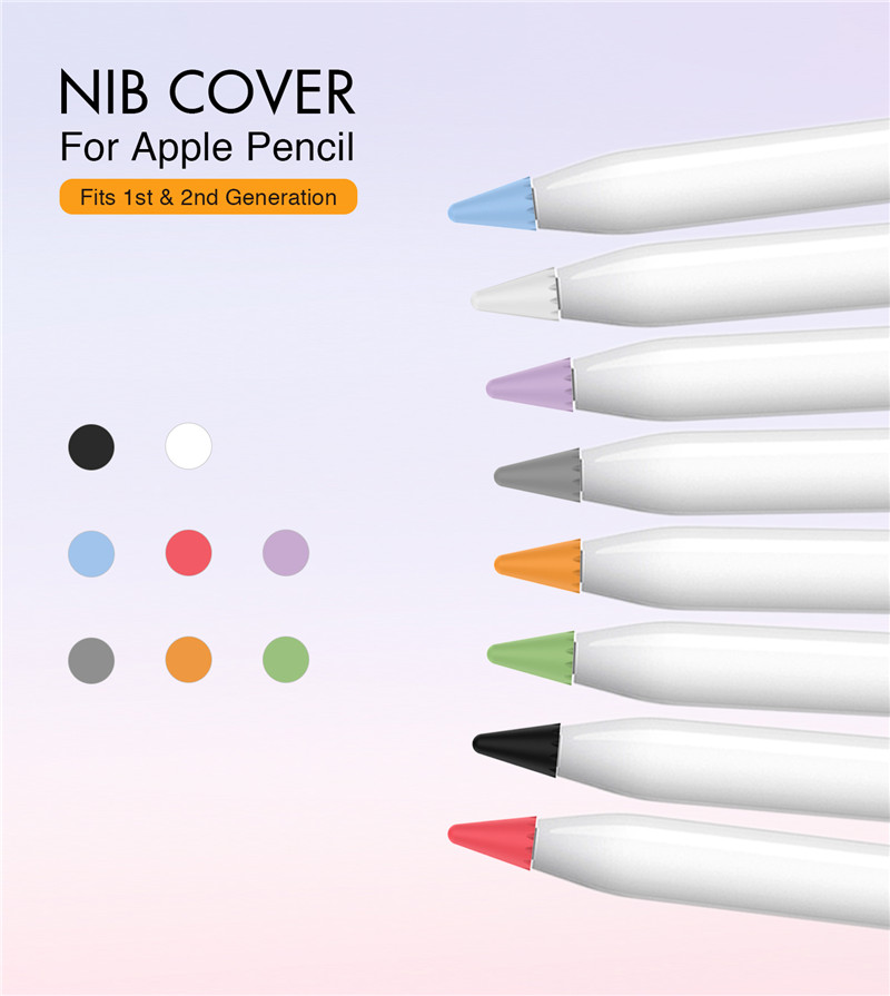 Stoyebe High Quality Silicone Nib Cover for Apple Pencil Fits 1st or 2nd Generation Tip Covers
Stoyebe High Quality Silicone Nib Cover for Apple Pencil Fits 1st or 2nd Generation Tip Covers