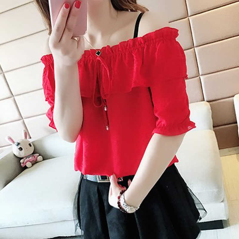 Women Spring Autumn Style Chiffon Blouse's Casual Half Sleeve Slash Neck Plus Size Loose Shirt Blusas Tops DF3461 210609, Pink
Women Spring Autumn Style Chiffon Blouse's Casual Half Sleeve Slash Neck Plus Size Loose Shirt Blusas Tops DF3461 210609, Pink