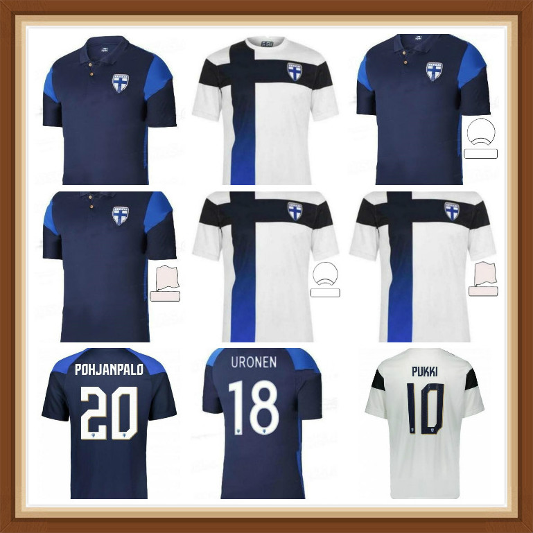 2021 2022 Finland Soccer Jerseys PUKKI SKRABB RAITALA JENSEN LOD Home White Football Shirt Short Sleeve Adult Uniforms
2021 2022 Finland Soccer Jerseys PUKKI SKRABB RAITALA JENSEN LOD Home White Football Shirt Short Sleeve Adult Uniforms