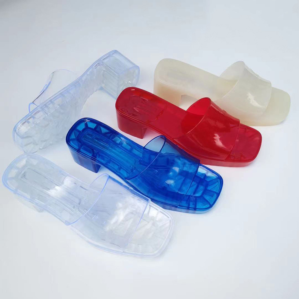 Quality woman slippers fashion Beach Transparent Thick bottom platform Alphabet lady Sandals Leather High heel slides slipper shoe02 02, #5
Quality woman slippers fashion Beach Transparent Thick bottom platform Alphabet lady Sandals Leather High heel slides slipper shoe02 02, #5