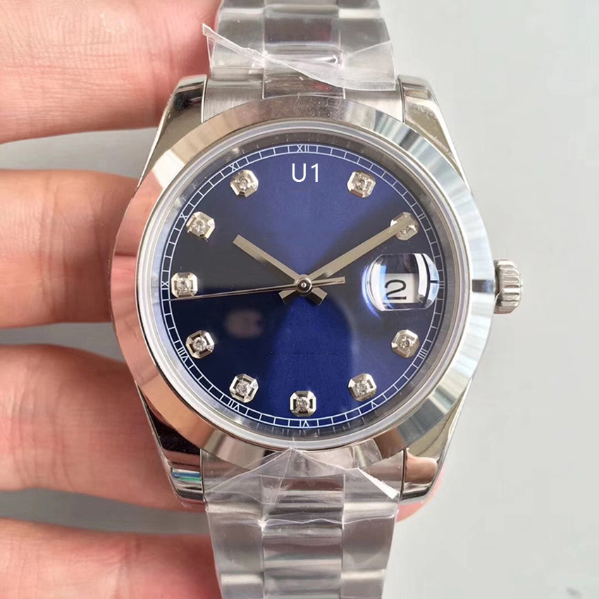 U1 ST9 Steel Blue Diamond Dial Datejust Smooth Bezel Watch 41mm 126333 126334 Automatic Mechianical Wristwatches Oyster Strap Sapphire Movement Mens Watches, 19
U1 ST9 Steel Blue Diamond Dial Datejust Smooth Bezel Watch 41mm 126333 126334 Automatic Mechianical Wristwatches Oyster Strap Sapphire Movement Mens Watches, 19