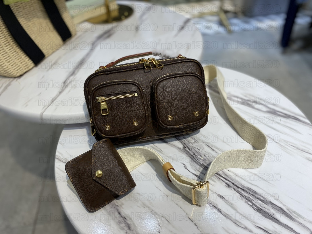 Sporty Crossbody Utility Brown Monograms Canvas Shoulder Bag M80446 Designer Mens 2pcs 2sets Cross Body Bags With Wallet Womens HandBag Purse Totes
Sporty Crossbody Utility Brown Monograms Canvas Shoulder Bag M80446 Designer Mens 2pcs 2sets Cross Body Bags With Wallet Womens HandBag Purse Totes