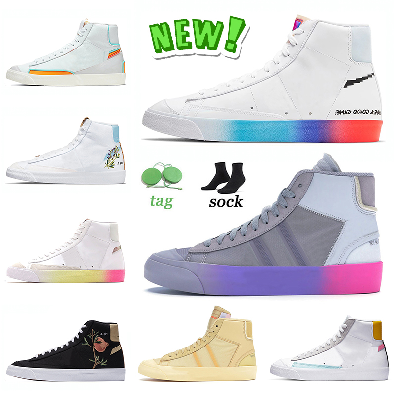 High Quality Mens Women Blazer Mid 77 Running Shoes Have A Good Game Wolf Grey Serena Queen Indigo Thermal White Infinite Kumquat Popcorn Sneakers Trainers Size 36-45, B16
High Quality Mens Women Blazer Mid 77 Running Shoes Have A Good Game Wolf Grey Serena Queen Indigo Thermal White Infinite Kumquat Popcorn Sneakers Trainers Size 36-45, B16