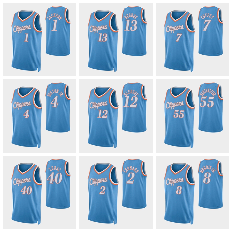 Los Angeles MEN Clippers's 2021 Basketball Jay Scrubb Paul George Isaiah Hartenstein Marcus Morris Sr. Kawhi Leonard Serge Ibaka Ivica Zubac 75th City Blue Jersey
Los Angeles MEN Clippers's 2021 Basketball Jay Scrubb Paul George Isaiah Hartenstein Marcus Morris Sr. Kawhi Leonard Serge Ibaka Ivica Zubac 75th City Blue Jersey