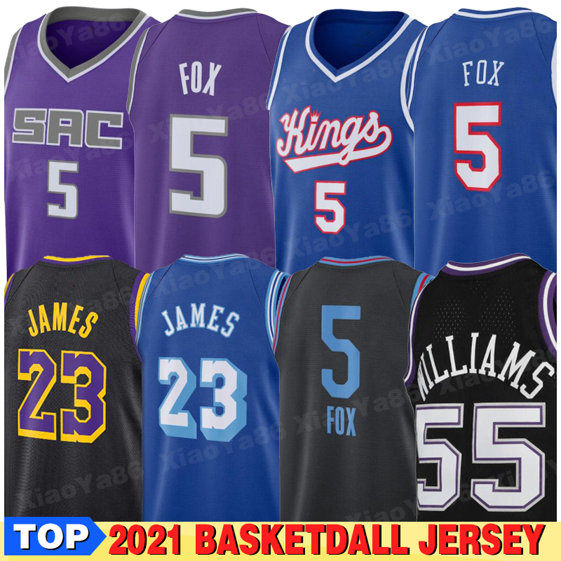 NCAA Mens Basketball Jerseys Sacramento DeAaron 5 Fox Kings Purple Black White Blue Retro Vintage 4 Webber Mike 10 Bibby Jason 55 Williams, Multi
NCAA Mens Basketball Jerseys Sacramento DeAaron 5 Fox Kings Purple Black White Blue Retro Vintage 4 Webber Mike 10 Bibby Jason 55 Williams, Multi