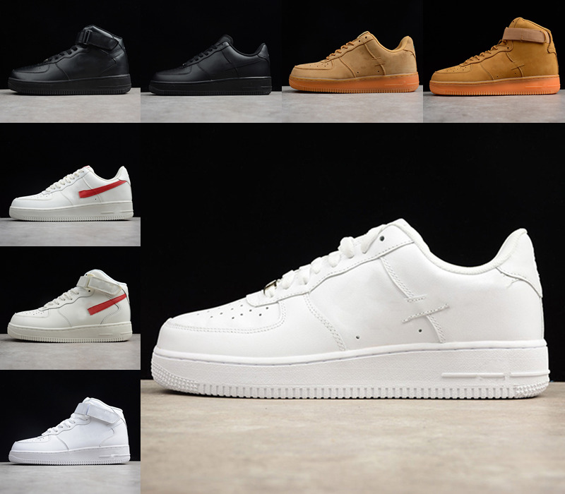 Designer Forces Men Low Skateboard Shoes top quality One Unisex 1 Knit Euro High Women All White Black Red Leather Trainer Sneaker US 5.5-12
Designer Forces Men Low Skateboard Shoes top quality One Unisex 1 Knit Euro High Women All White Black Red Leather Trainer Sneaker US 5.5-12