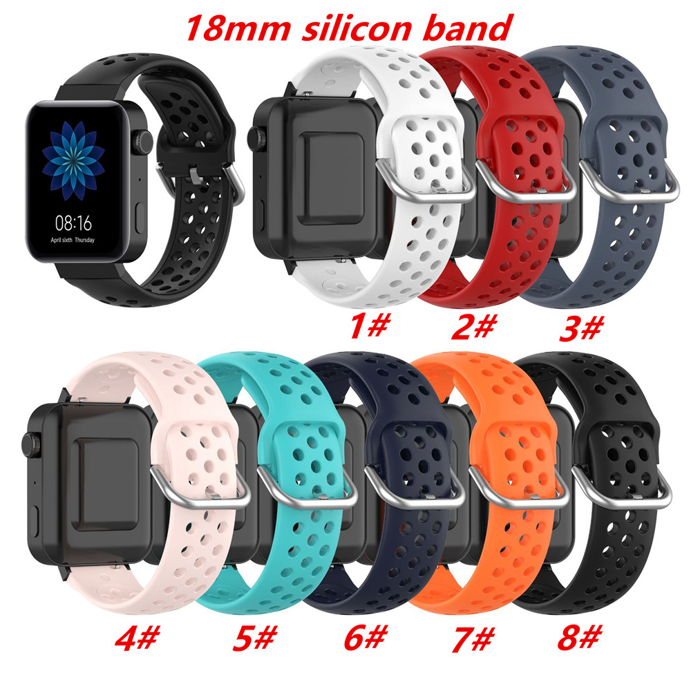 Soft Silicone Watch Strap Band For Samsung Galaxy Watch3 41mm 45mm Replacement band for strap 18mm 20mm 22mm free shipping