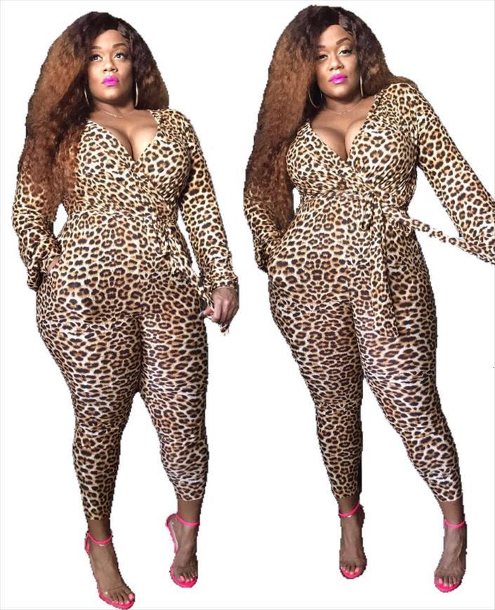 clubwear plus size with women jumpsuit leopard printing autumn deep v neck long sleeve sashes lace up skinny rompers, Black;white
clubwear plus size with women jumpsuit leopard printing autumn deep v neck long sleeve sashes lace up skinny rompers, Black;white