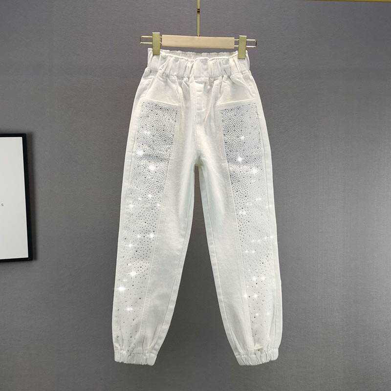 Women's Jeans Casual women's jeans, white strass spring and fall fashion, loose cut pants, harem style, for students, unforgivable, 9JP6, 1# shoe box
Women's Jeans Casual women's jeans, white strass spring and fall fashion, loose cut pants, harem style, for students, unforgivable, 9JP6, 1# shoe box