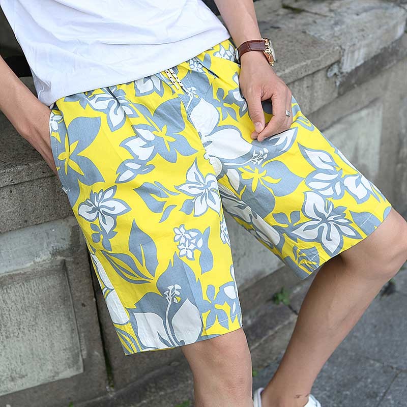 Big Size Men 5XL 6XL Men Shorts Loose Summer Casual Shorts Men Floral Printed Beach Holidays Bermuda Shorts 210412