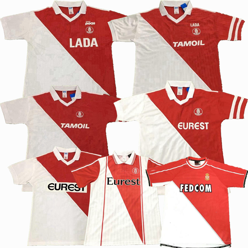 1990 91 92 93 94 95 96 97 98 99 2000 retro Monaco soccer jersey home TREZEGUET GIULY GALLARDO HENRY vintage classic football shirt, 95/96 home
1990 91 92 93 94 95 96 97 98 99 2000 retro Monaco soccer jersey home TREZEGUET GIULY GALLARDO HENRY vintage classic football shirt, 95/96 home