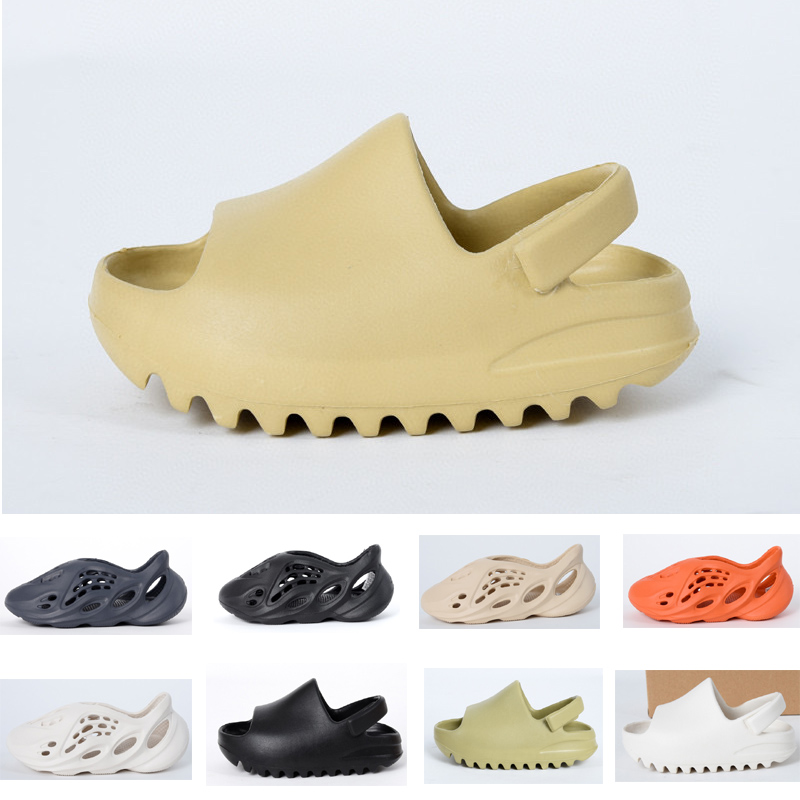 Summer sandal Children shoes boy girl youth kid Desert Sand Beach slipper foam runner Bone от DHgate WW