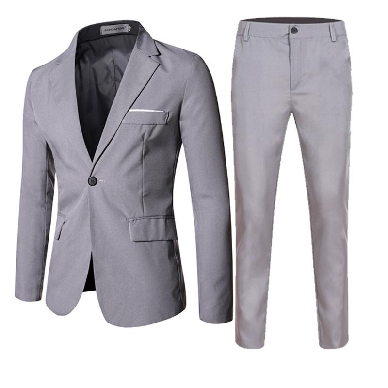 Men's Suits & Blazers Business Autumn And Winter Two-piece Slim Temperament Interview Job Plus Size Two Buckles, Black
Men's Suits & Blazers Business Autumn And Winter Two-piece Slim Temperament Interview Job Plus Size Two Buckles, Black