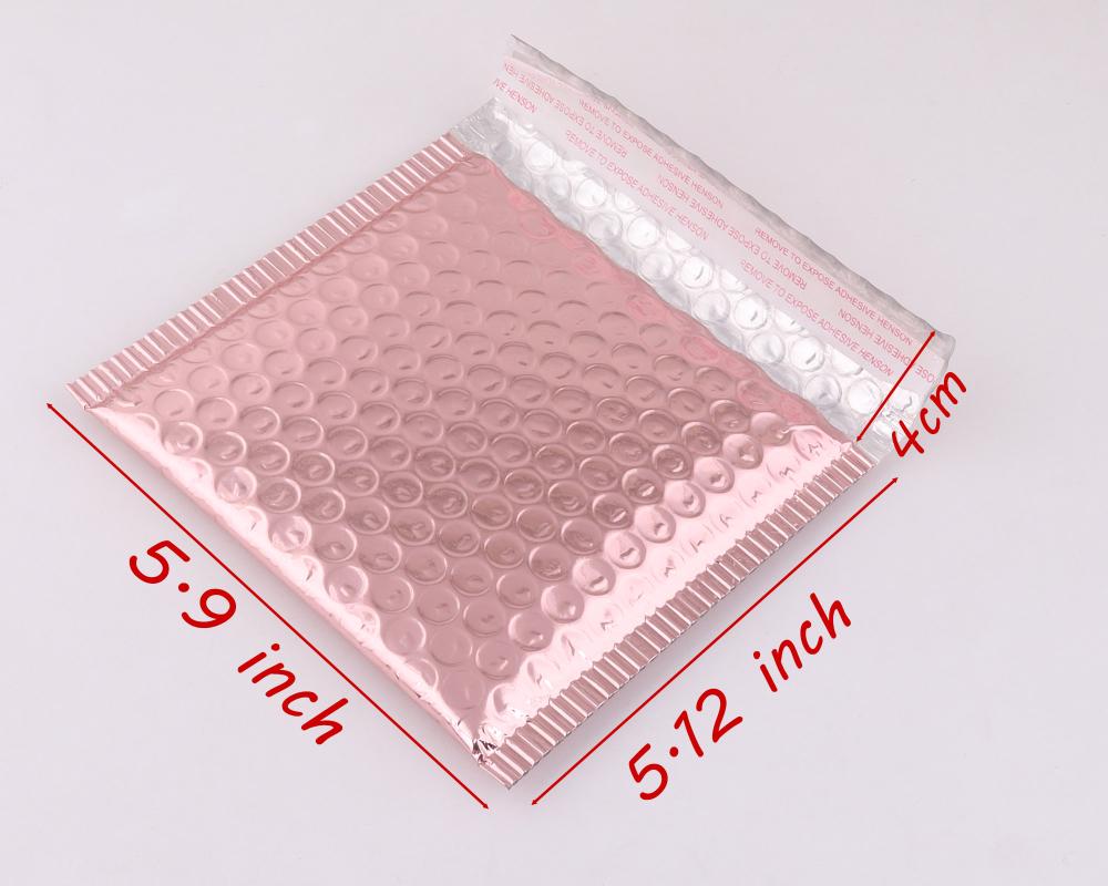 Pink Foam Envelope Bag Self Seal Adhesive Mailers Padded Envelopes,Bubble Mailing Packages Gift Wrap