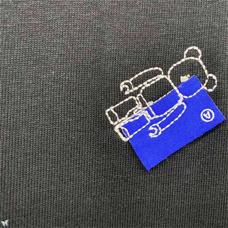 Ader Error T-shirt Robot Cartoon Men Women Tshirt Cotton error T Shirt 210629