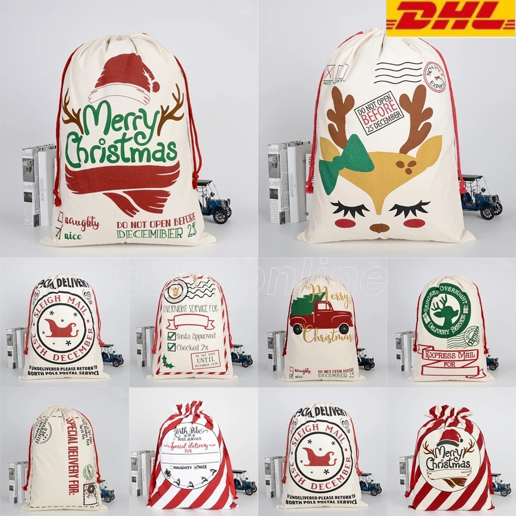 Lowest Price!!2021 Christmas Santa Sacks Gift Bags Large Organic Heavy Canvas-bag Santa Sack Drawstring Bag With Reindeers DHL
Lowest Price!!2021 Christmas Santa Sacks Gift Bags Large Organic Heavy Canvas-bag Santa Sack Drawstring Bag With Reindeers DHL