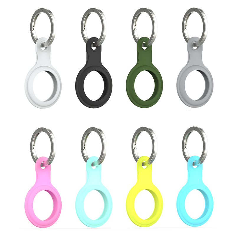 Smart Keychain silicone Protective Case Air Tags Anti-fall Anti-scratch Accessories Leather Protector Cover Shell Sleeve For AirTags Locator Tracker
Smart Keychain silicone Protective Case Air Tags Anti-fall Anti-scratch Accessories Leather Protector Cover Shell Sleeve For AirTags Locator Tracker