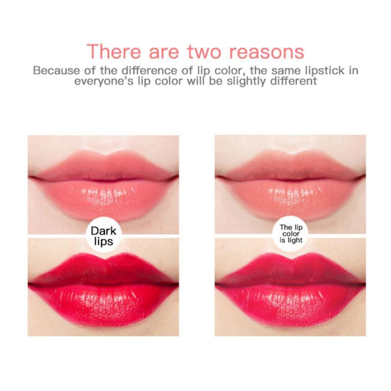 Lip Gloss TEAYASON 4 Pcs/ Set Multi-colors Lasting Waterproof Non-stick Cup Liquid Lipstick Matte Cosmetics Lips Makeup TSLM1
