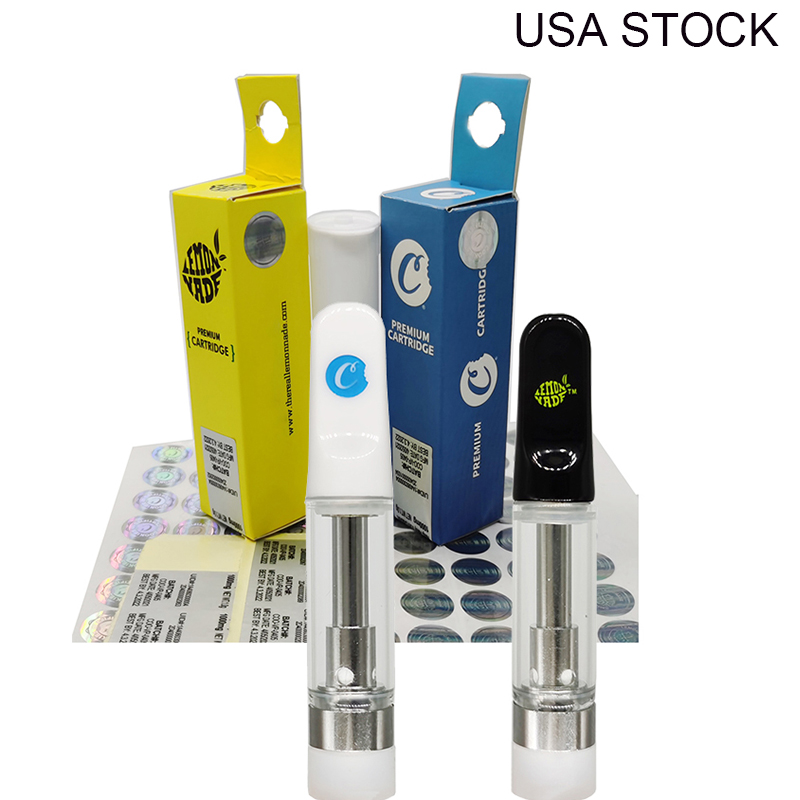 USA STOCK Cookies Carts 0.8ml Vape Cartridges Glass Atomizer Limited Edition Packaging Vaporizer Empty Oil Cartridge 510 Disposable Pen
USA STOCK Cookies Carts 0.8ml Vape Cartridges Glass Atomizer Limited Edition Packaging Vaporizer Empty Oil Cartridge 510 Disposable Pen