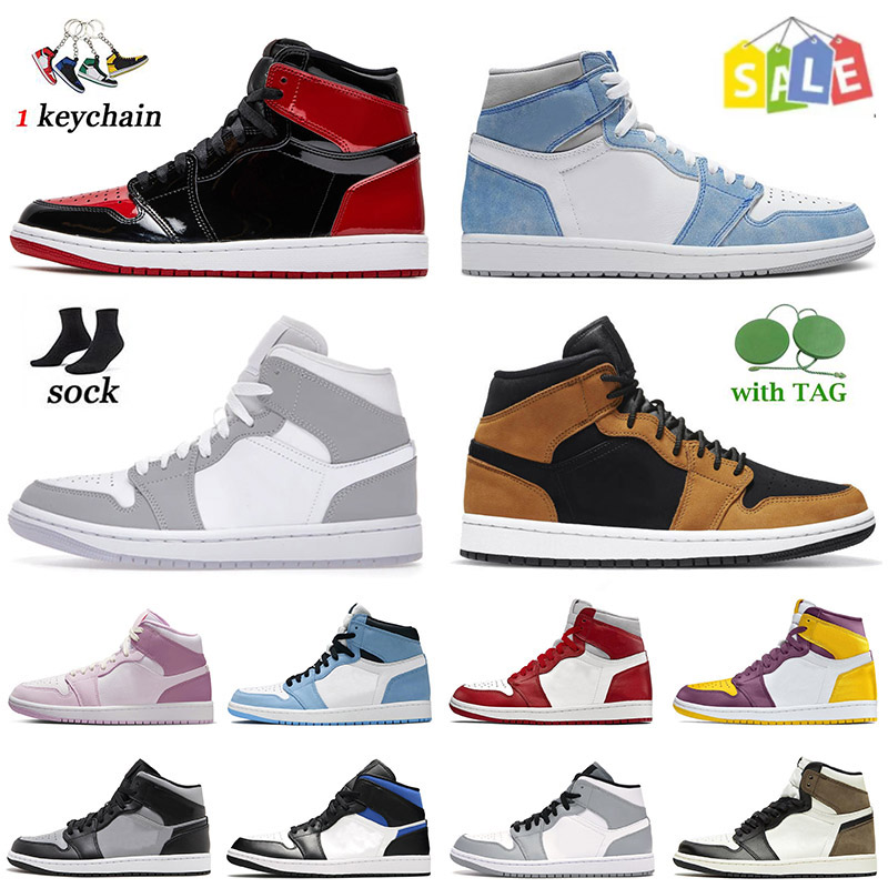 NEW 2023 Jumpman Top Fashion Patent Bred 1s Basketball Shoes 1 High OG Hyper Royal Mid Linen Wheat Mens Women Designer Sports University Blue, A20 36-46 brseparatehood
NEW 2023 Jumpman Top Fashion Patent Bred 1s Basketball Shoes 1 High OG Hyper Royal Mid Linen Wheat Mens Women Designer Sports University Blue, A20 36-46 brseparatehood