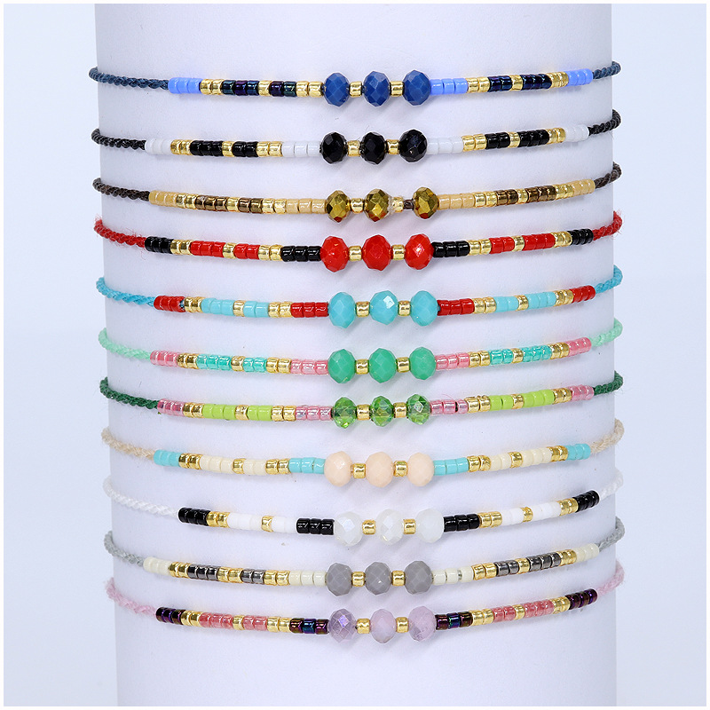 Kimter Hand-Woven Colorful Beaded Bracelet Adjustable Handmade String Braided Knot Crystal Beads Bracelets Bangle Q587FZ
Kimter Hand-Woven Colorful Beaded Bracelet Adjustable Handmade String Braided Knot Crystal Beads Bracelets Bangle Q587FZ