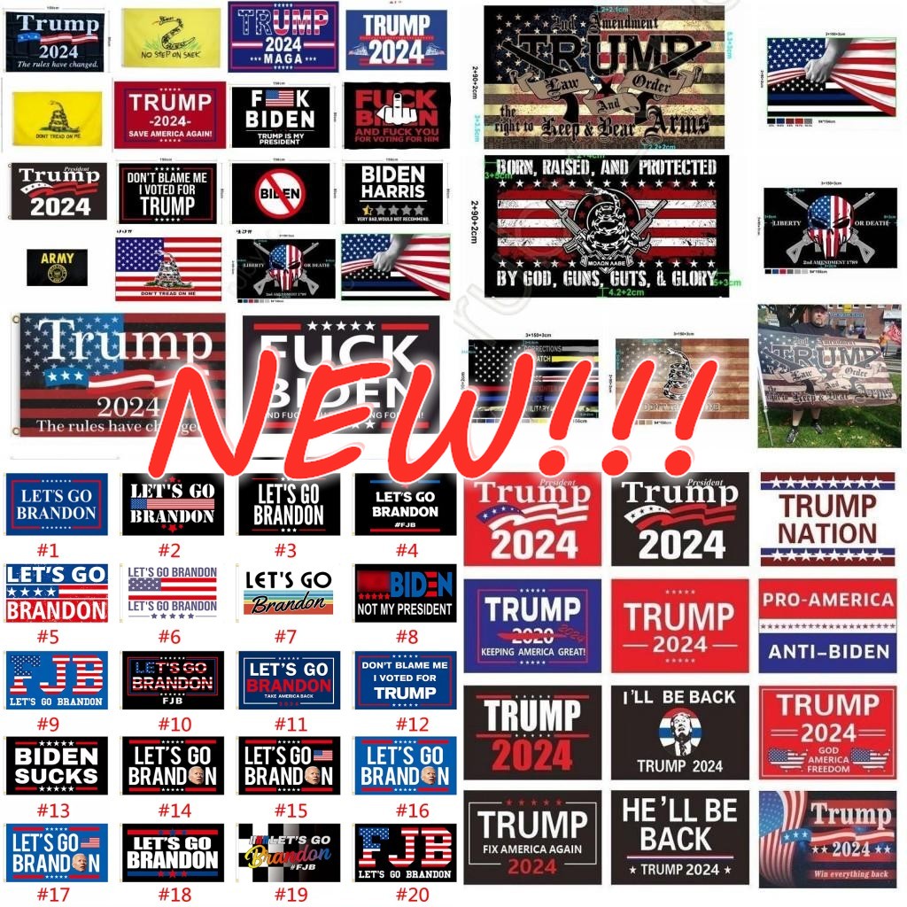 DHL 3-7 days delivery ! 380 Designs Direct Factory 3x5 Ft 90*150 Cm Lets Go Brandon Save America Again Trump Flag For 2024 President Election U.S. ensign Stock
DHL 3-7 days delivery ! 380 Designs Direct Factory 3x5 Ft 90*150 Cm Lets Go Brandon Save America Again Trump Flag For 2024 President Election U.S. ensign Stock