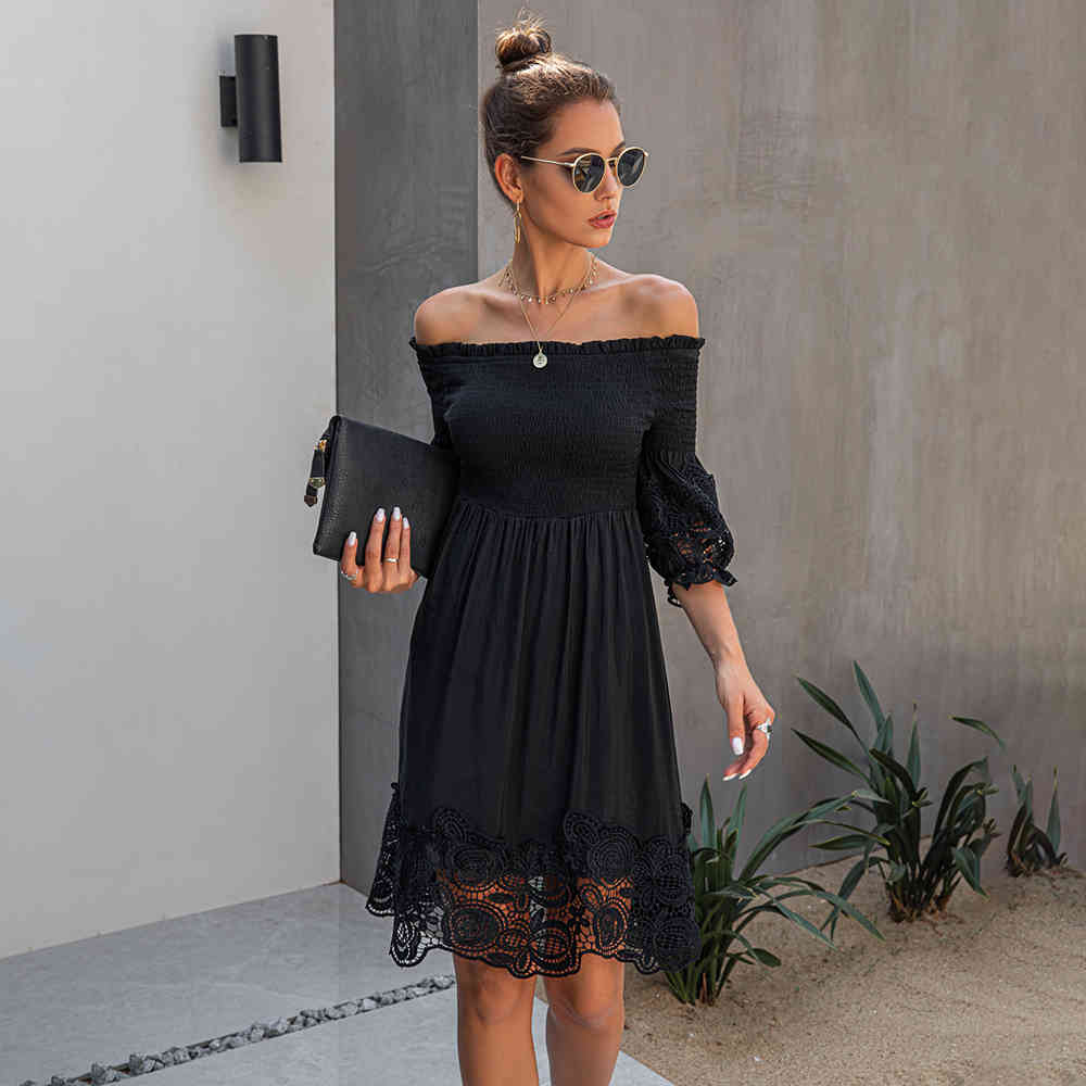 Off Shoulder Dress Women Sexy Backless Ruched Dresses Party Night Ladies Black Lace Fitted Clothing Elegant Autumn Women Dress
Off Shoulder Dress Women Sexy Backless Ruched Dresses Party Night Ladies Black Lace Fitted Clothing Elegant Autumn Women Dress