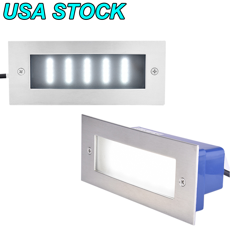 US STOCK LED Stainless Steel Mini Brick Light Outdoor Garden Recessed Step Wall Lights UK villa or other indoor use suitable for street flower bed, courtyard, residence
US STOCK LED Stainless Steel Mini Brick Light Outdoor Garden Recessed Step Wall Lights UK villa or other indoor use suitable for street flower bed, courtyard, residence