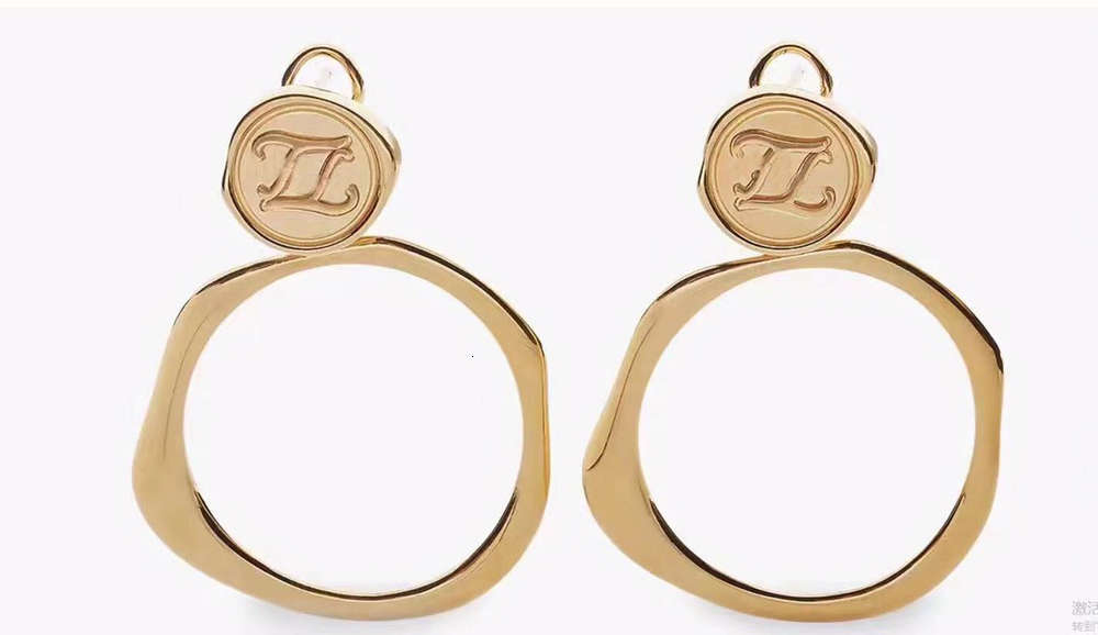 Designer Double F A Fashion Earrings Temperament Personality Simple Black Letter Brass Female Accessories
Designer Double F A Fashion Earrings Temperament Personality Simple Black Letter Brass Female Accessories